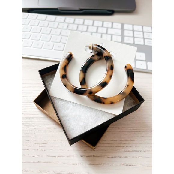 Banana Republic Jewelry - ※ tortoise shell earrings ※